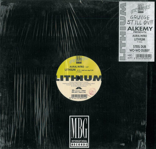 Alkemy : Lithium (12")