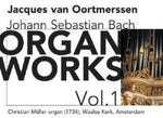 the album cover for Jacques Van Oortmerssen - Organ Works 1