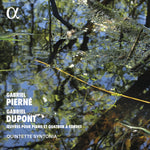 the album cover for Quintette Syntonia - Pierne & Dupont: Oeuvres Pour Pno Et Quatuor A