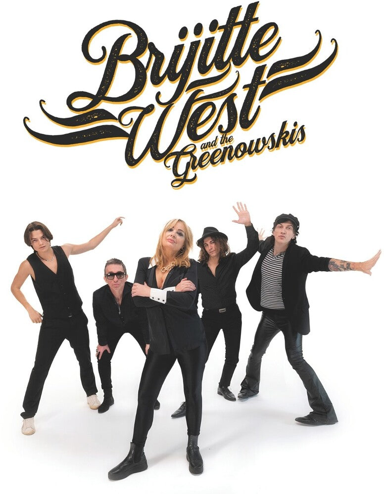 the album cover for Brijitte West& Greenowskis - Brijitte West And The Greenowskis