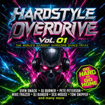 the album cover for Hardstyle Overdrive Vol 01 / Various - Hardstyle Overdrive Vol 01 / Various