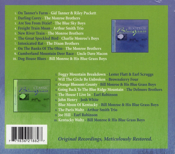 Various : Bluegrass Roots (2xCD, Comp + Box)