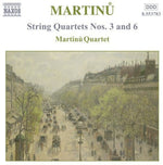 the album cover for Martinu Quartet - String Quartets 2