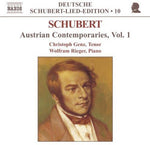 the album cover for Christoph Genz - Austrian Contemporaries 1