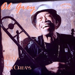 the album cover for Al Grey - Echoes of New Orleans