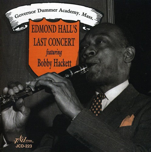 the album cover for Edmond Hall - Edmond Hall's Last Concert