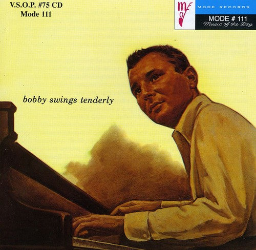 the album cover for Bobby Troup - Bobby Swings Tenderly