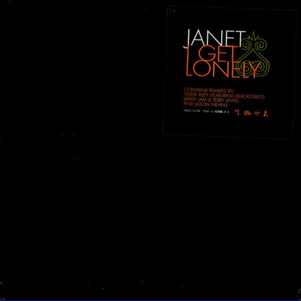 Janet* : I Get Lonely (2x12", Single, Promo)