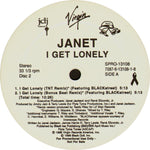 Janet* : I Get Lonely (2x12", Single, Promo)