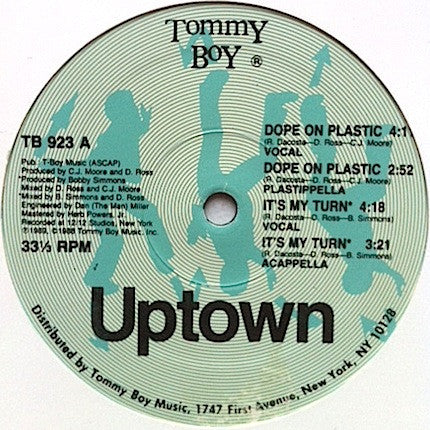 Uptown (3) : Dope On Plastic / It's My Turn (12", Single)