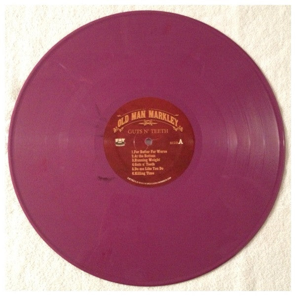 Old Man Markley : Guts N' Teeth (LP, Album, Pur)