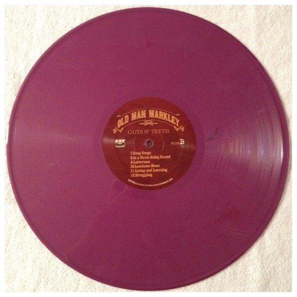 Old Man Markley : Guts N' Teeth (LP, Album, Pur)