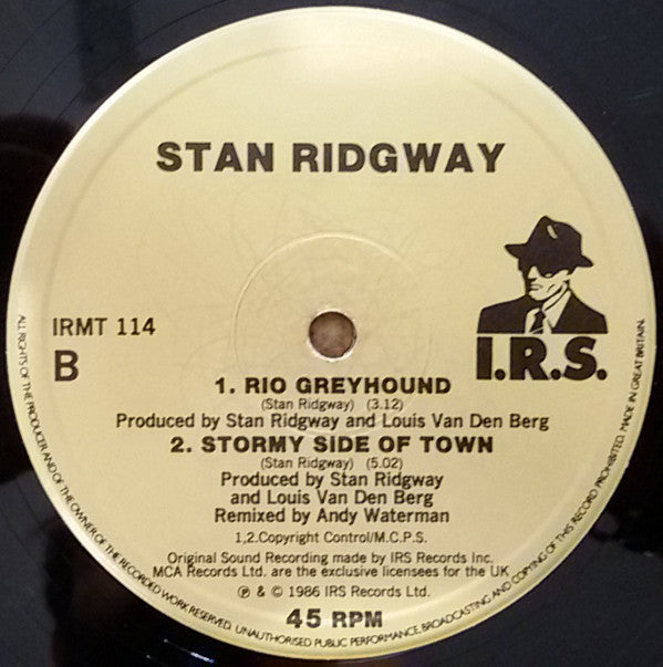 Stan Ridgway : Camouflage (12", Single)