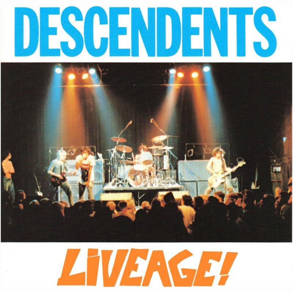 the album cover for Descendents - Liveage