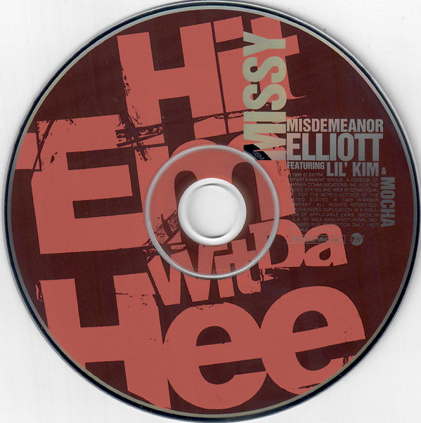 Missy "Misdemeanor" Elliott* Featuring Lil' Kim And Mocha : Hit 'Em Wit Da Hee (CD, Single, Promo)