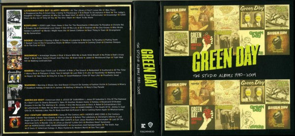 Green Day : The Studio Albums 1990 - 2009 (Box, Ltd + 8xCD, Comp)