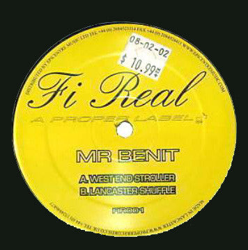 Mr Benit : West End Stroller / Lancaster Shuffle(12", Single)