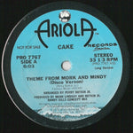 Cake (2) : Theme From Mork And Mindy (12", Promo)