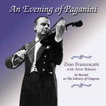 the album cover for Artur Balsam - Library of Congress 17: Zino Francescatti Plays