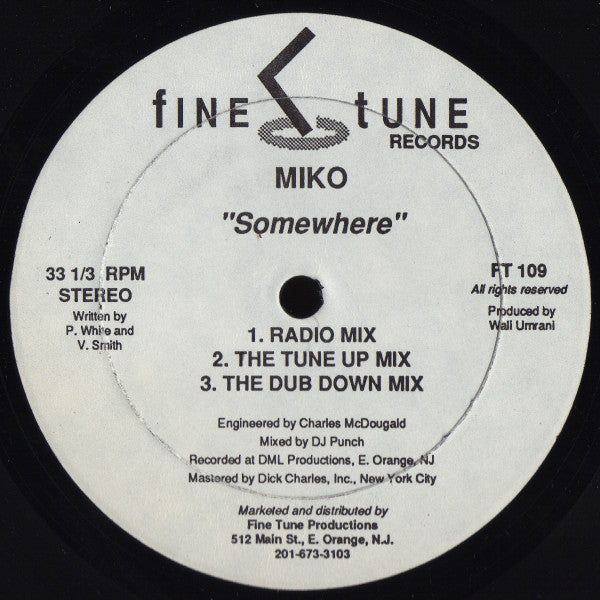 Miko (37) : Somewhere (12")