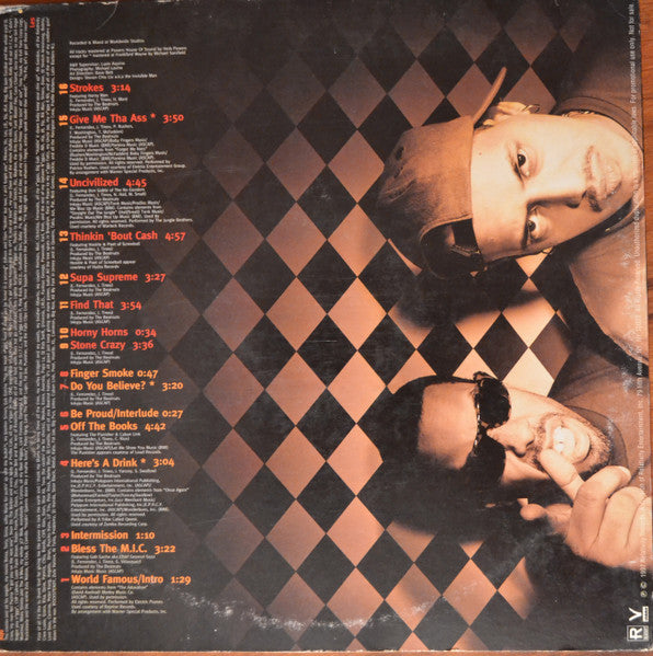 The Beatnuts : Stone Crazy (LP, Album, Promo, Cle)