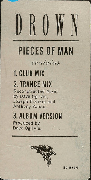 Drown : Pieces Of Man (12", Promo)