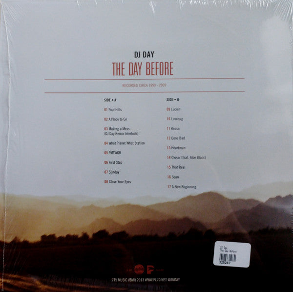 DJ Day : The Day Before (Deluxe Version) (LP, Ltd)