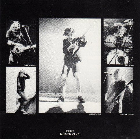 AC/DC : Back In Black (CD, Album, RE)