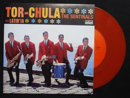 The Sentinals : Tor-Chula (7", Mono, Promo, Red)