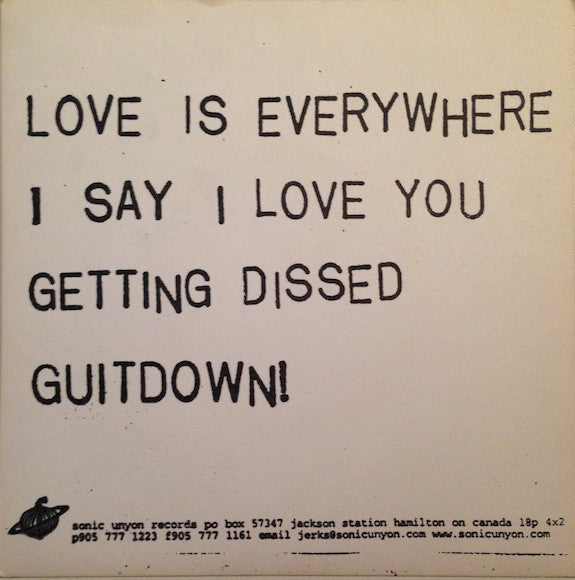 The Mooney Suzuki : Love Is Everywhere (7")