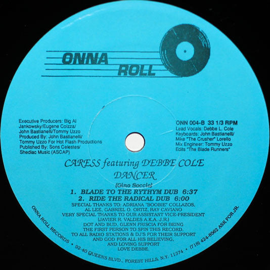 Caress (3) Featuring Debbe Cole : Dancer (12")