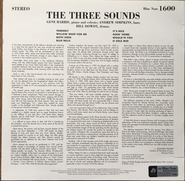 The Three Sounds : The 3 Sounds (2x12", Album, Ltd, Num, RE)