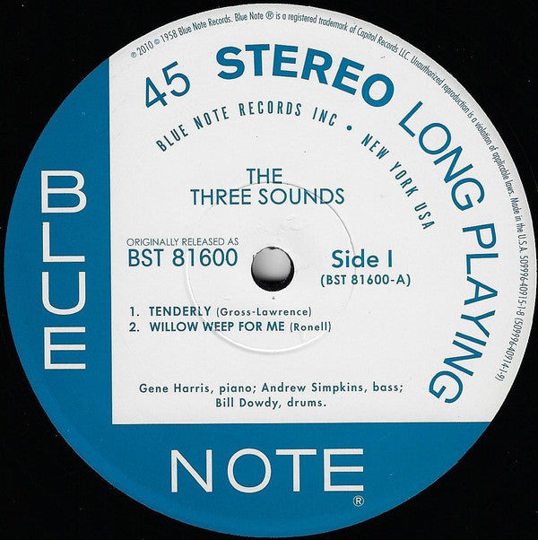The Three Sounds : The 3 Sounds (2x12", Album, Ltd, Num, RE)