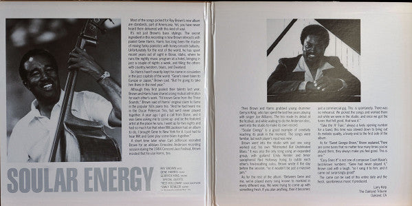The Ray Brown Trio* Featuring Gene Harris : Soular Energy (2xLP, Ltd, RE, RM, 200)