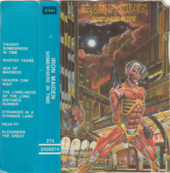 Iron Maiden : Somewhere In Time (Cass, Album)