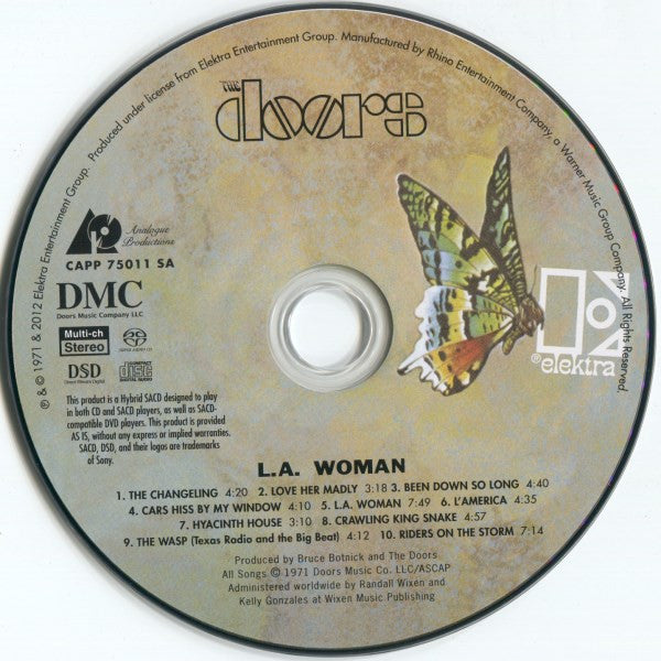 The Doors : L.A. Woman (SACD, Hybrid, Multichannel, Album, RE, RM)