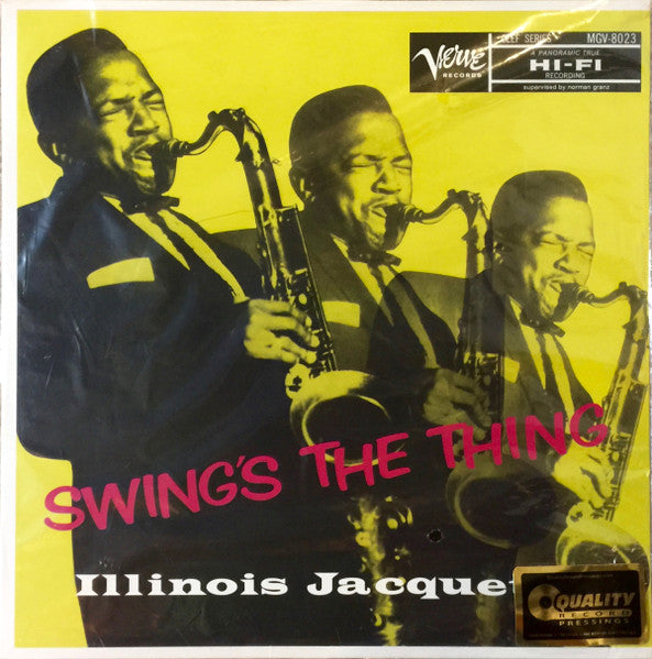 Illinois Jacquet : Swing's The Thing (2x12", Album, Mono, Ltd, RE, RM, 200)