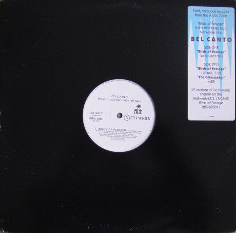 Bel Canto : Birds Of Passage (12", Promo, Glo)