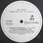 Bel Canto : Birds Of Passage (12", Promo, Glo)