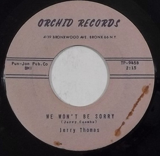 Jerry Thomas (5) : That's The Price I Had To Pay(7", Single, Styrene)