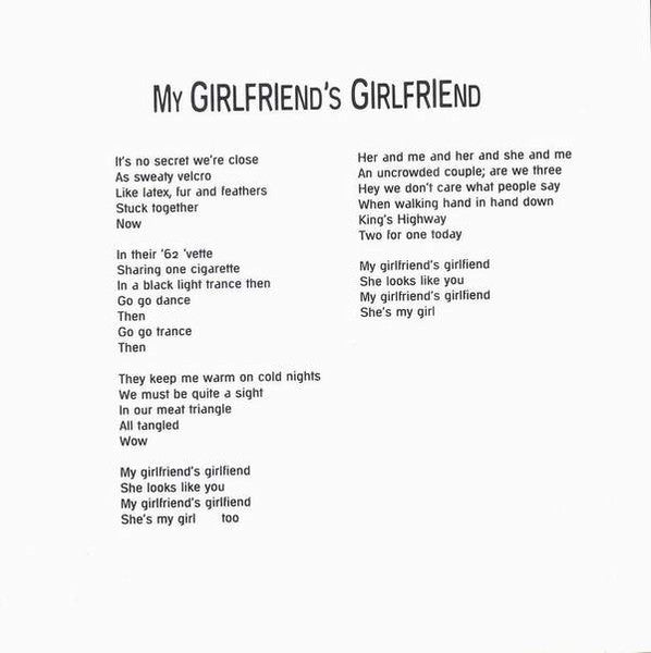 Type O Negative : My Girlfriend's Girlfriend (CD, Single, Promo)