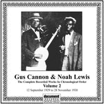 the album cover for Cannon/Lewis - Vol. 2-(1929-30)