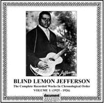 Blind Lemon Jefferson - Complete Recorded 1 (CD)
