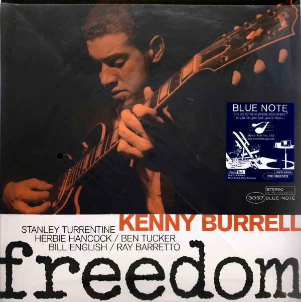 Kenny Burrell : Freedom (2x12", Album, Ltd, Num, RE, RM, 180)