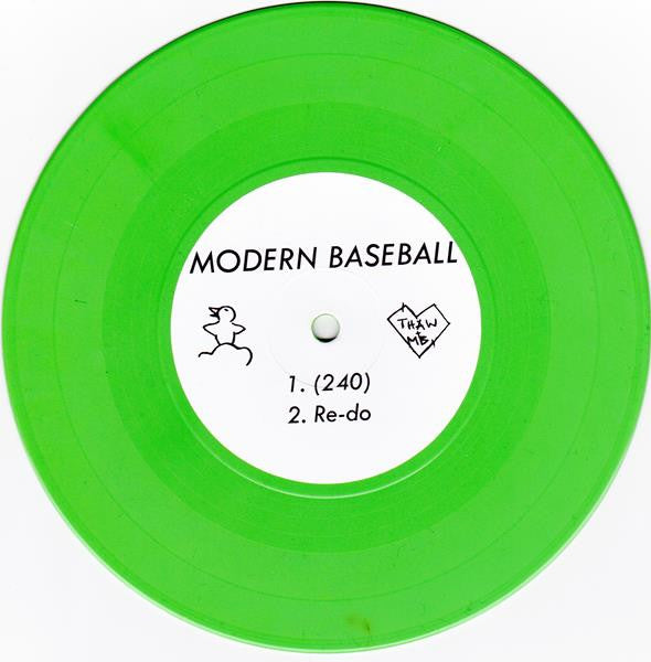 The Hundred Acre Woods + Modern Baseball : The Hundred Acre Woods + Modern Baseball (7", Gre)