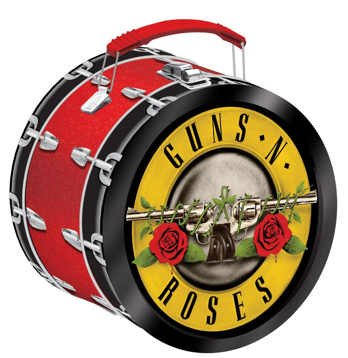 Guns N Roses Drum Shaped Fun Box