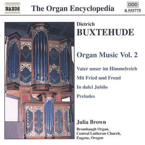 the album cover for Julia Brown - Organ Music 2