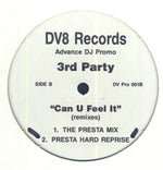 3rd Party : Can U Feel It (Remixes) (12", Promo)