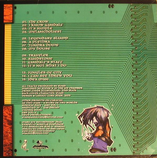 Eligh : Gandalf's Beat Machine (2xLP, Album, Gre)