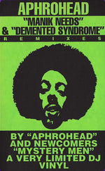 Aphrohead : Manik Needs & Demented Syndrome Remixes (12", Ltd, Promo)